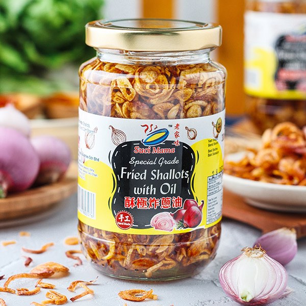 Suci Mama Fried Shallots with Oil 200g & 300g